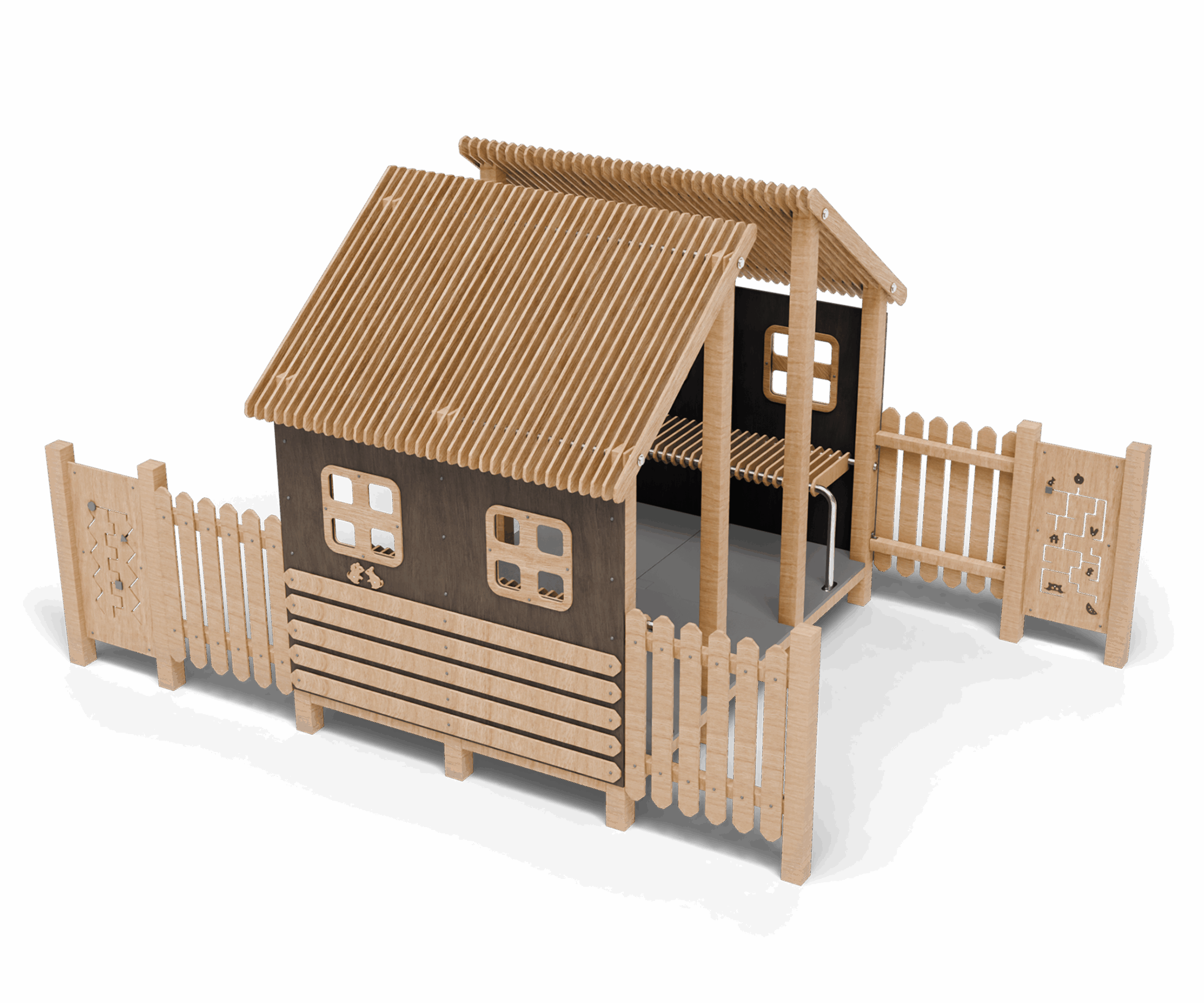 Деревянные площадки