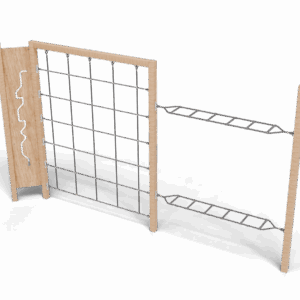 Лаз с горизонтальным элементом