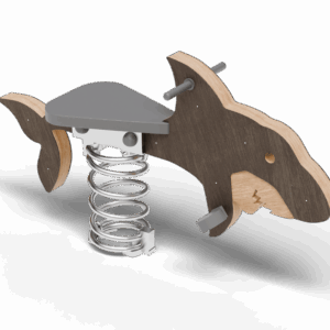 Качалка на пружине “Акула”