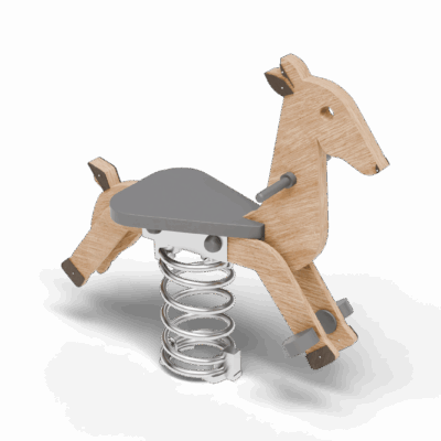 Качалка на пружине “Олень”, АттраЭкспо