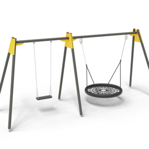 Качели двойные