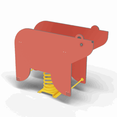 Качалка "Медведь", АттраЭкспо