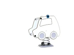 Пружинная качалка Siry