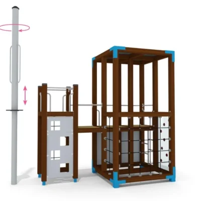 Игровой комплекс "Halo" с подъемником, Новые горизонты