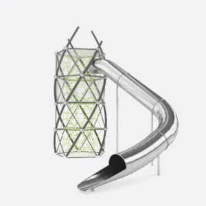 Игровая канатная башня с горкой арт. SHLP0002