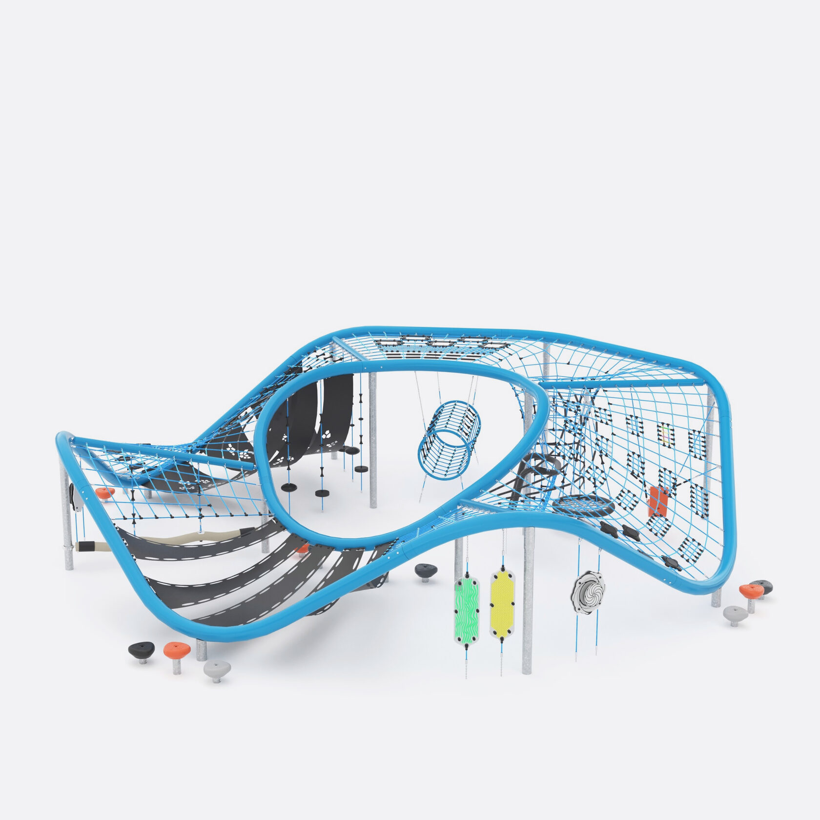 Игровой канатный комплекс арт. SHU0012