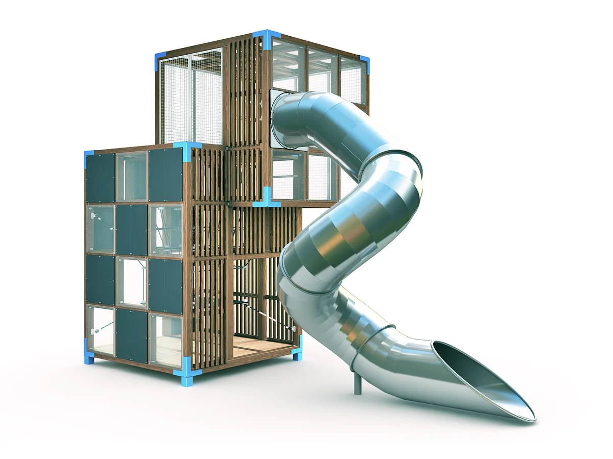 Детский игровой комплекс арт. SHAP0004