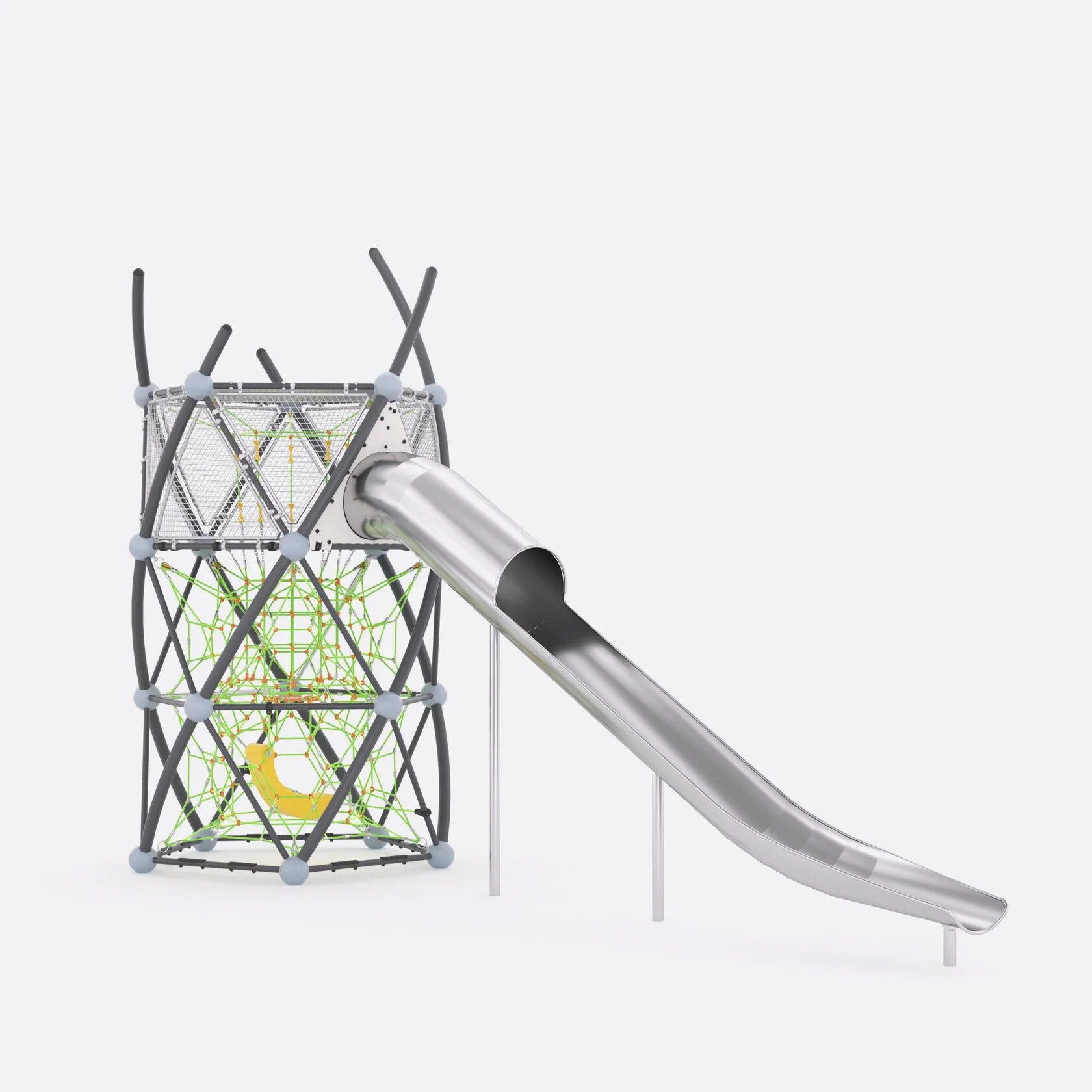 Игровая канатная башня арт. SHLP0007