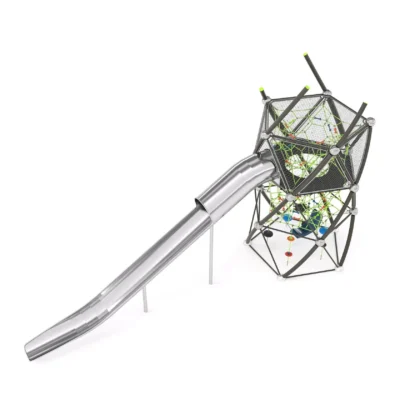 Игровая канатная башня с горкой, Шелби