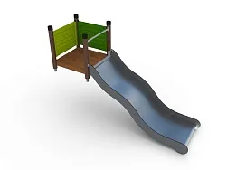 Горка Embankment Slide Swift Wide