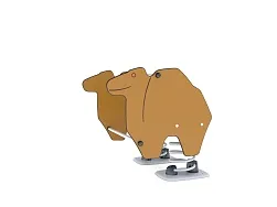 Пружинная качалка Dario