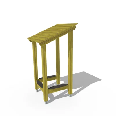 Навес с лавочками, Новые горизонты