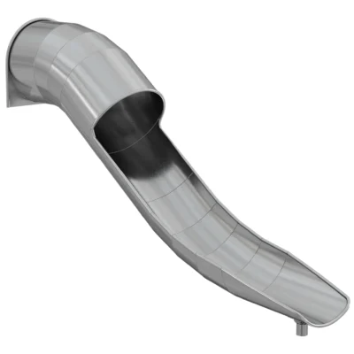 Горка из нержавеющей стали, прямая, полуоткрытая, Шелби