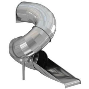 Горка из нержавеющей стали винтовая, высота 2 000 мм арт. SGN0002