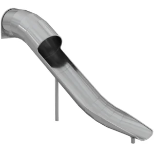 Горка из нержавеющей стали, прямая, полуоткрытая, высота 2000 мм арт. SGN0030