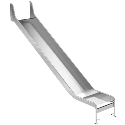 Горка из нержавеющей стали, прямая, открытая, Шелби