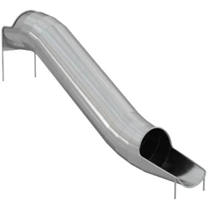 Горка из нержавеющей стали, прямая, закрытая, высота 2 000 мм арт. SGN0011