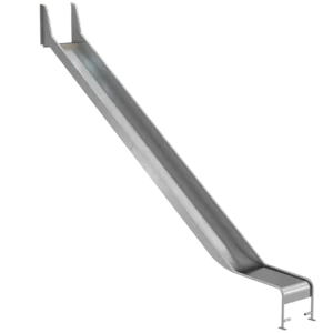 Горка из нержавеющей стали, прямая, открытая, высота 2 500 мм арт. SGN0023