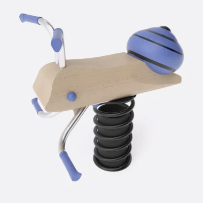 Качалка на пружине из робинии, Шелби