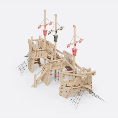 Фрегат с горкой из робинии, Шелби