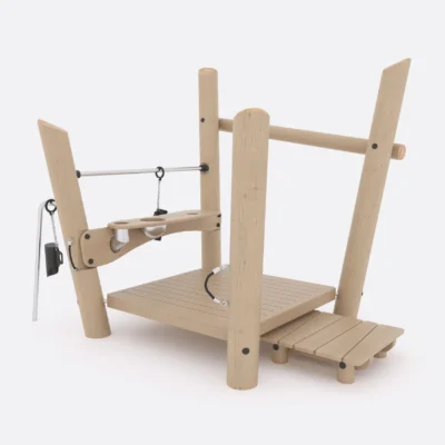 Игровой комплекс из робинии, Шелби