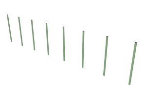 Элемент площадки для выгула животных