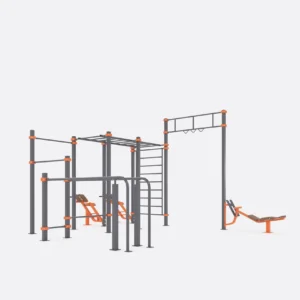 Спортивный большой уличный комплекс