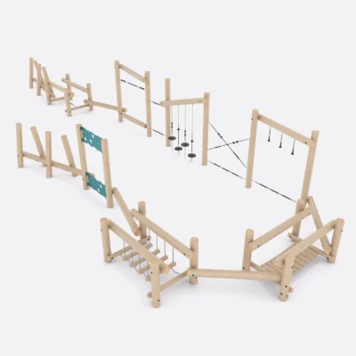 Игровой комплекс из робинии, Шелби