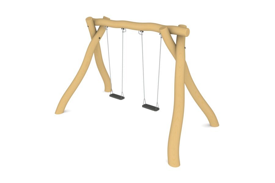 Качели с одной осью вращения, Наш двор