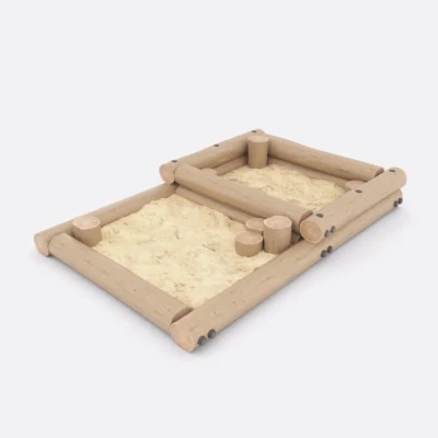 Песочница двойная из робинии, Шелби