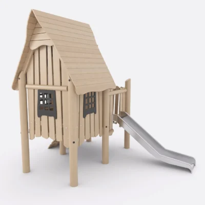 Домик с горкой из робинии, Шелби