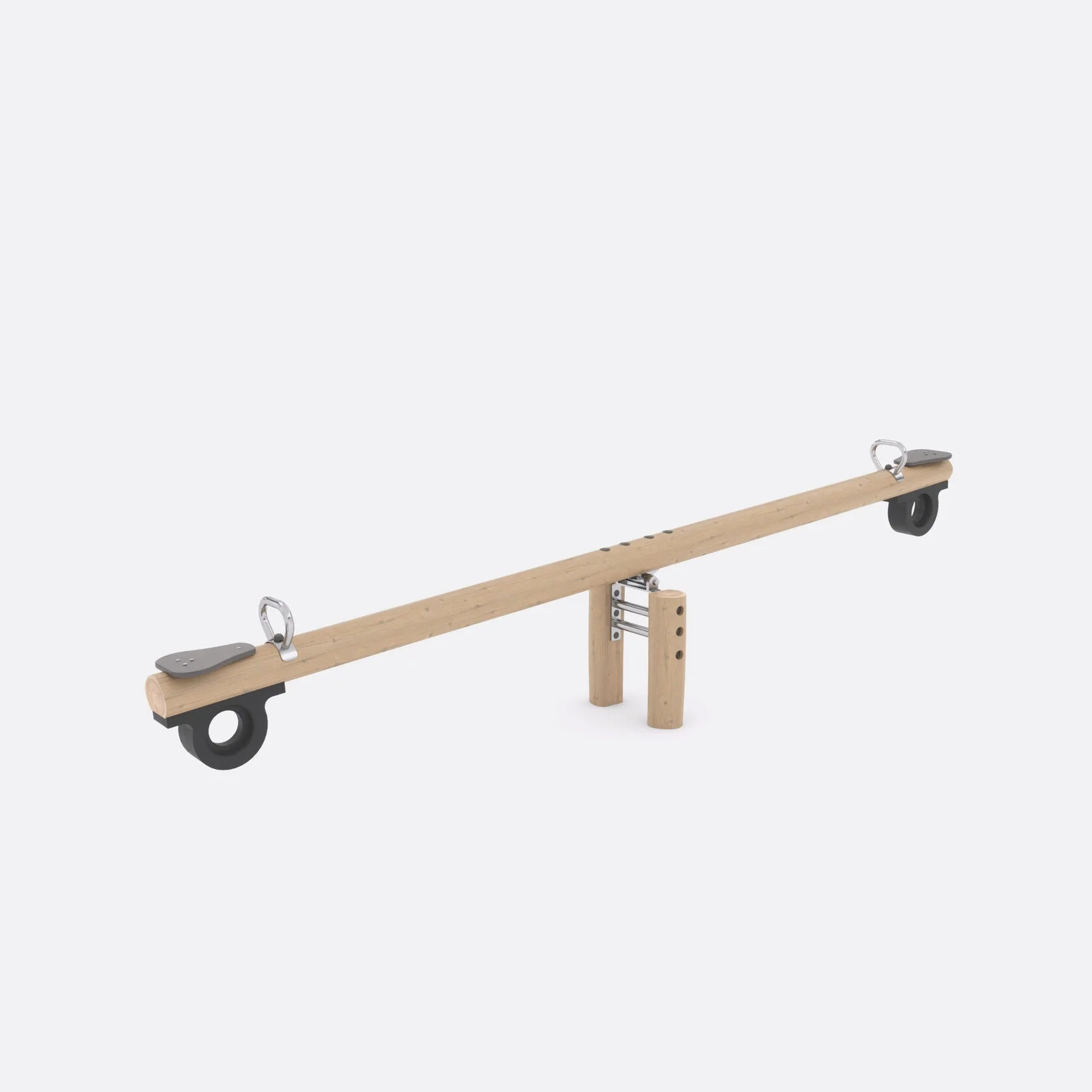 Качалка-балансир 2-местная из робинии арт. SHLG0015