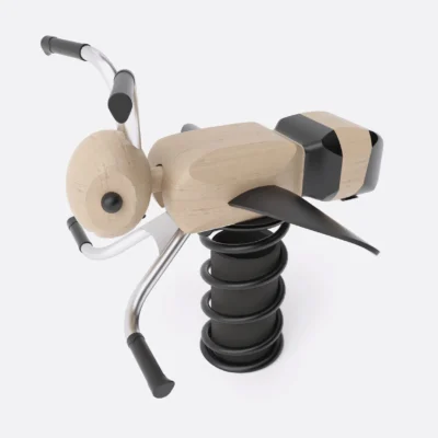 Качалка на пружине из робинии, Шелби