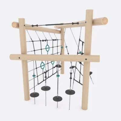 Игровой комплекс из робинии, Шелби