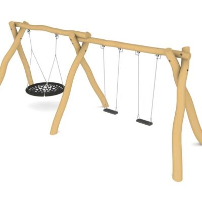 Качели с одной осью вращения, Наш двор