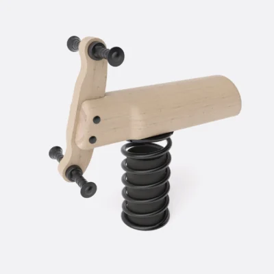 Качалка на пружине из робинии, Шелби