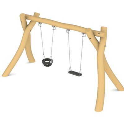 Качели с одной осью вращения, Наш двор