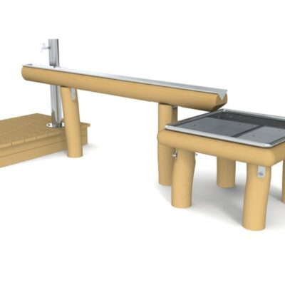 Развивающее тактильное оборудование, Наш двор