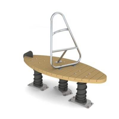 Качалка с несколькими опорами, Наш двор