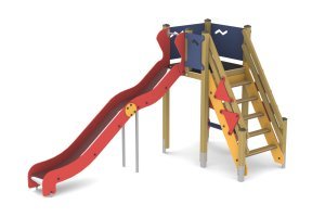 Отдельно стоящая горка