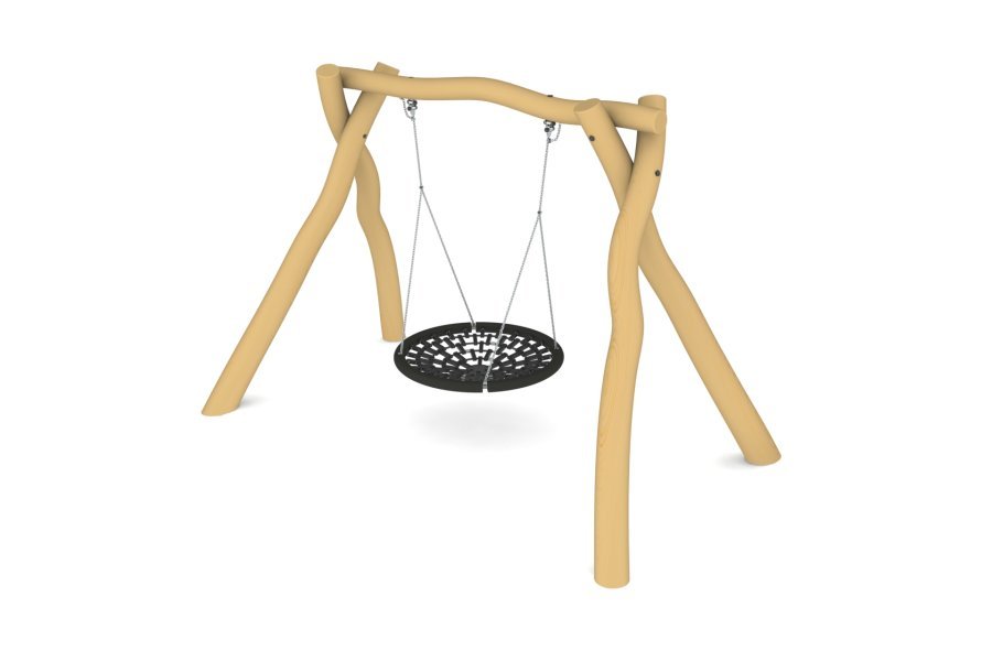 Качели с одной осью вращения, Наш двор