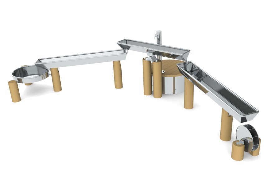 Развивающее тактильное оборудование, Наш двор