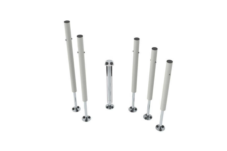 Ксилофон вертикальный «Колокола 5», Наш двор