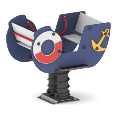 Качалка с одной опорой, Наш двор