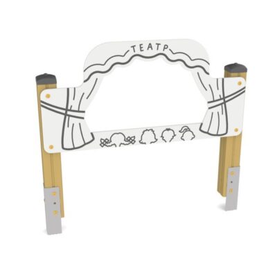 Развивающее тактильное оборудование, Наш двор