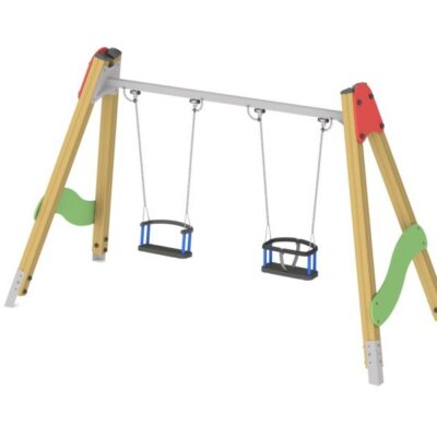 Качели с одной осью вращения, Наш двор