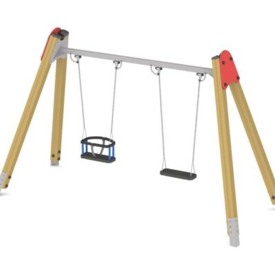 Качели с одной осью вращения, Наш двор