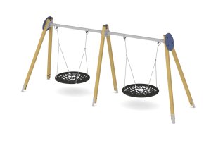 Качели с одной осью вращения