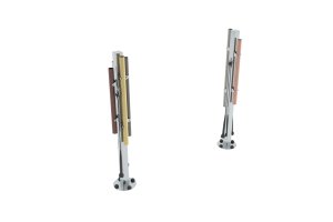 Ксилофон вертикальный Столбик 2" + "Столбик 4""