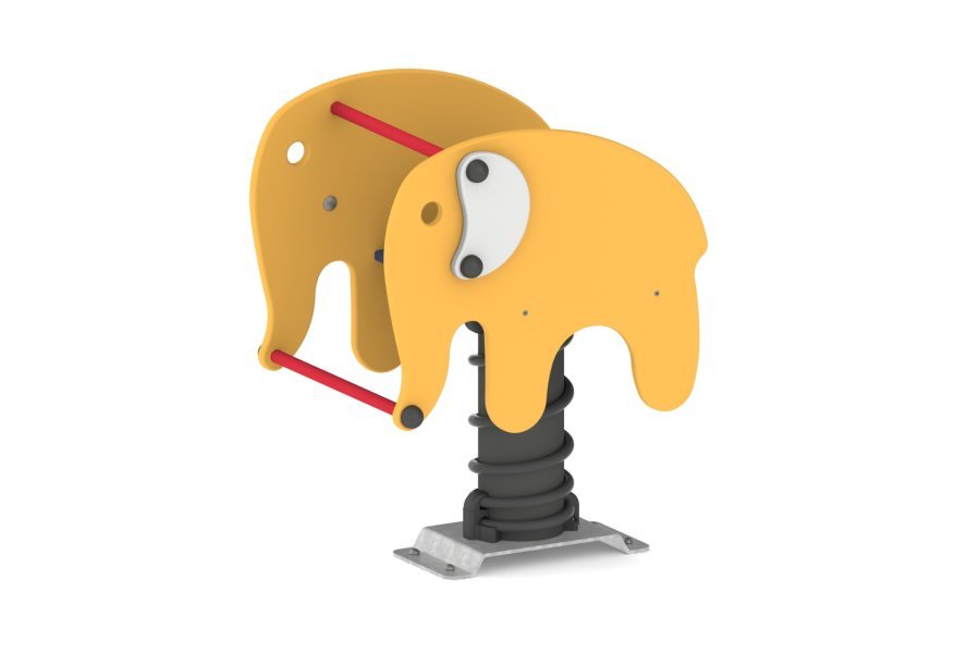 Качалка с одной опорой, Наш двор